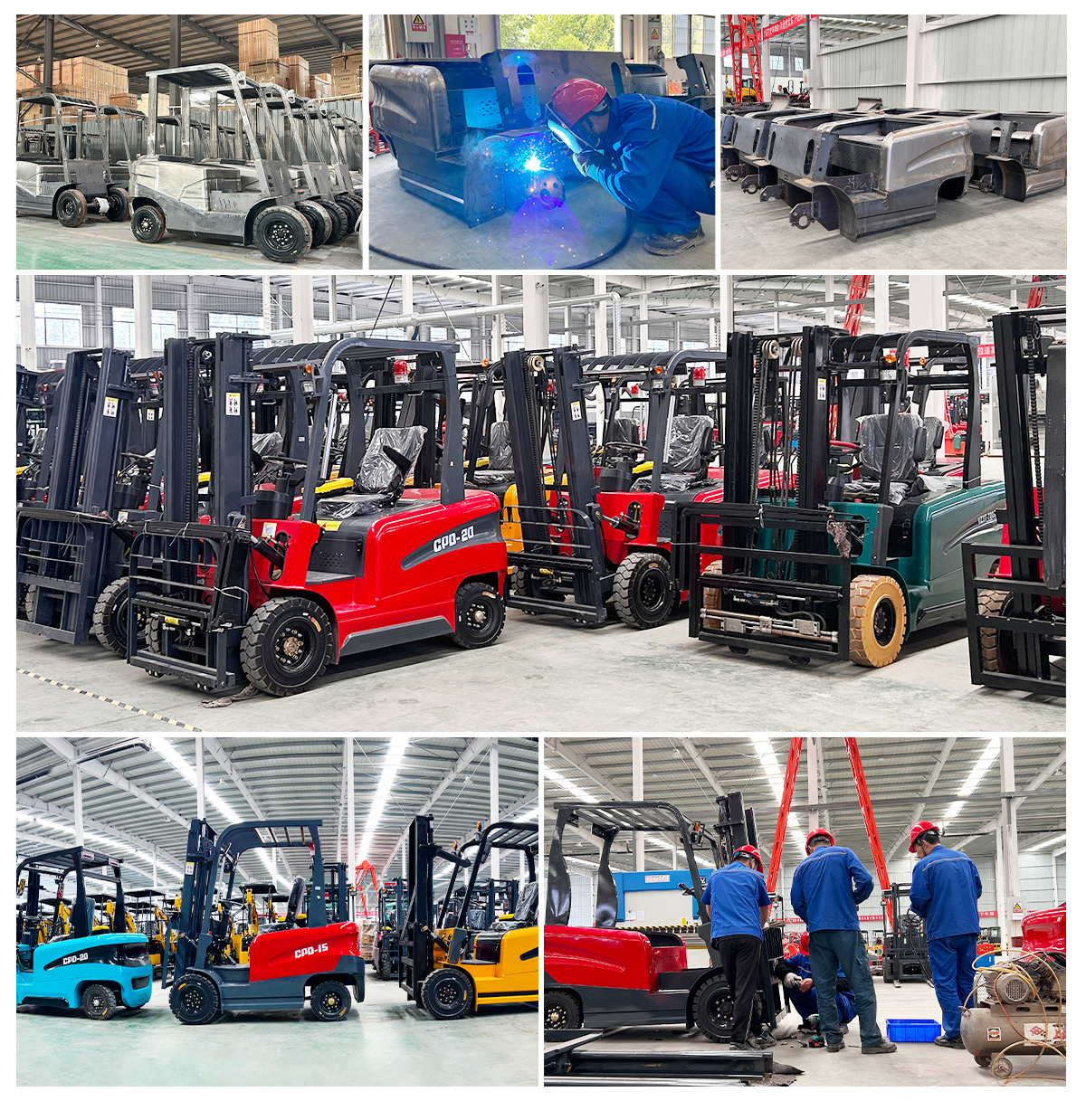 1,5 Tonnen kleiner Elektro-Gabelstapler zu verkaufen