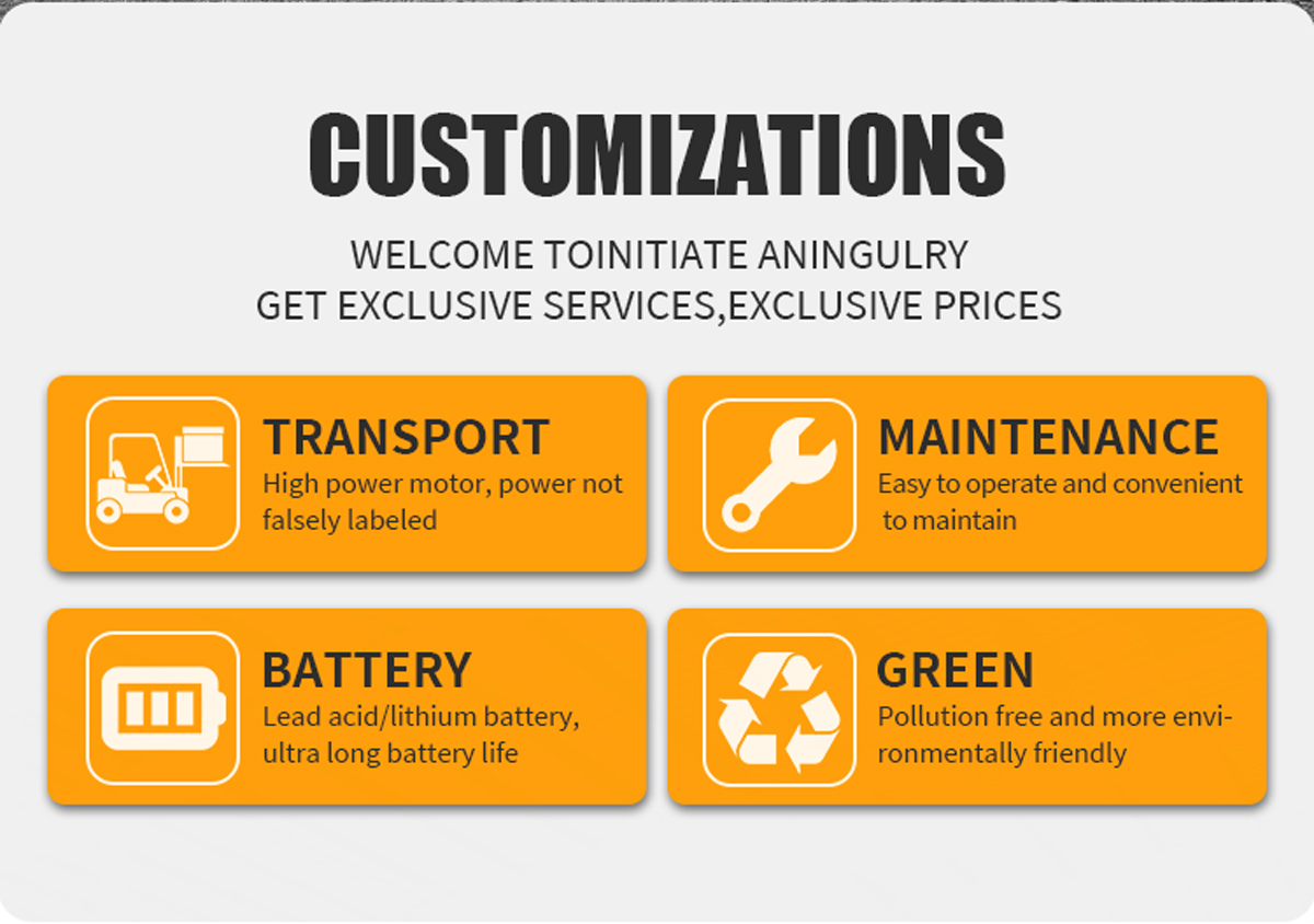 2.5 Ton small Electric Forklift for sale