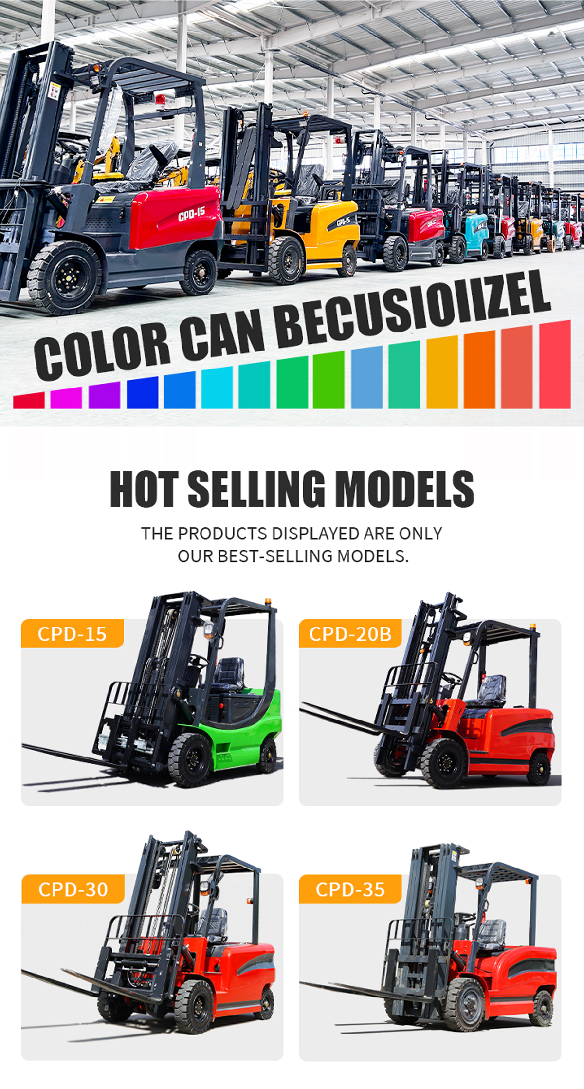 2.5 Ton small Electric Forklift for sale