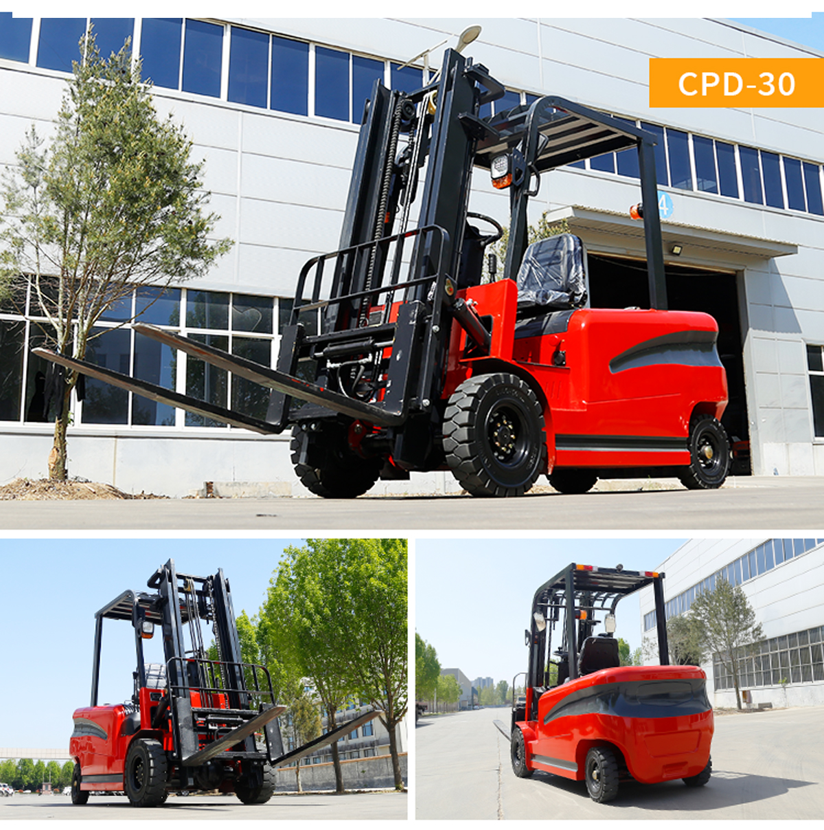3.0 Ton small Electric Forklift for sale