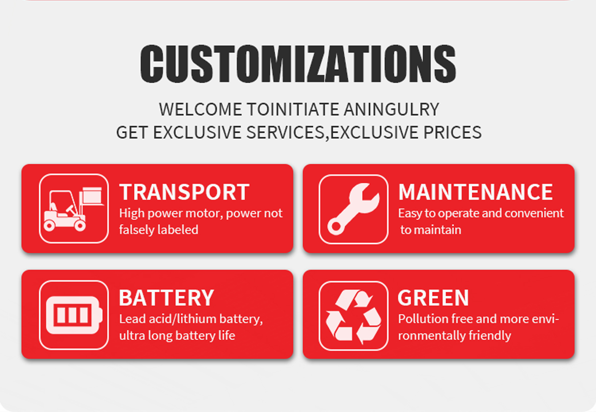 3.0 Ton small Electric Forklift for sale