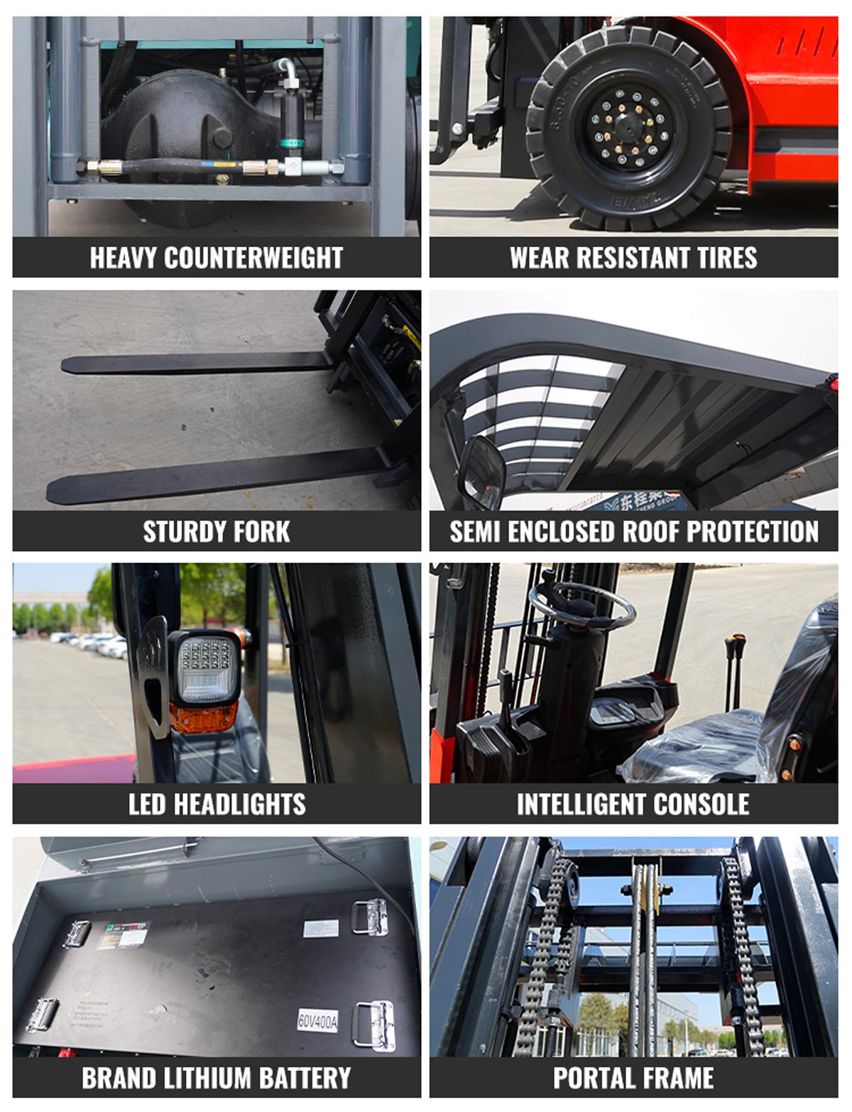 3.0 Ton small Electric Forklift for sale